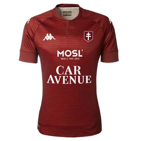 Maillot Football Metz Domicile 2020-21 Rouge